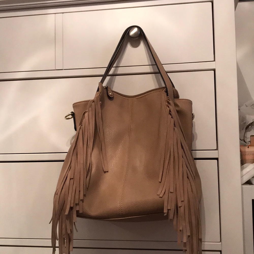 Fringe satchel